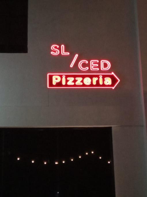 Neon Flex Sliced Pizzeria