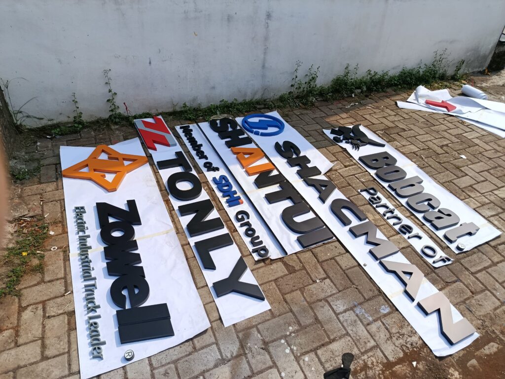 pembuatan huruf timbul jakarta