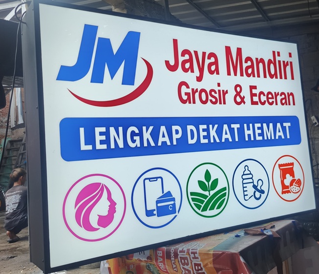 pembuatan neon box jakarta